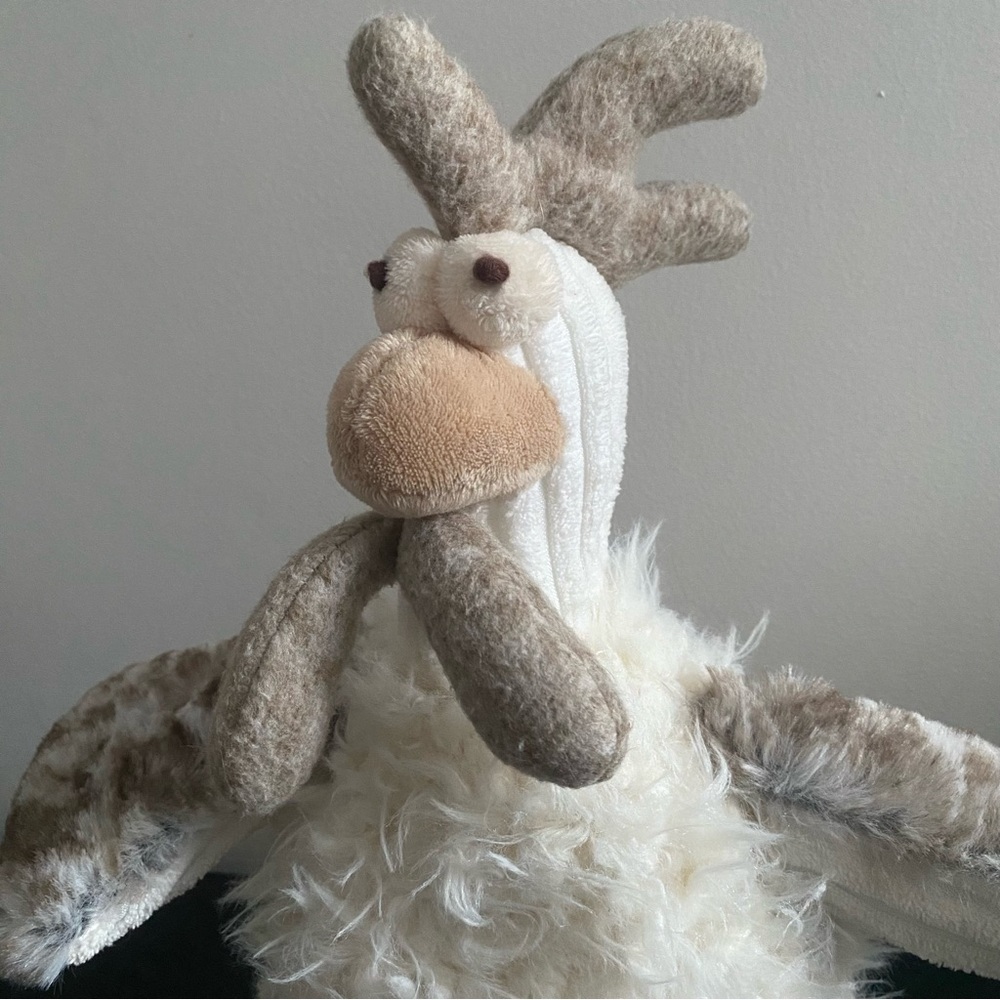 Mary Meyer Rudy Rooster Chicken Plush Goofy Stuffed Animal